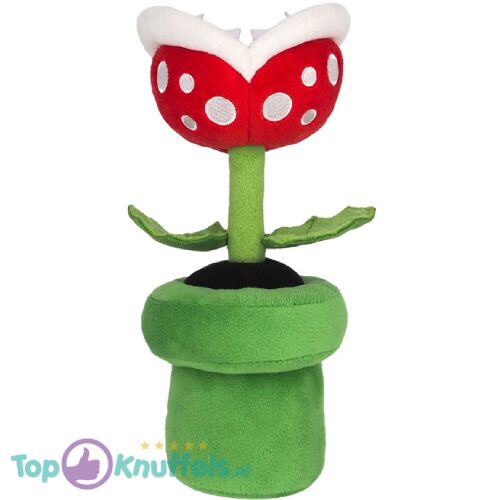 Piranha Plant – Super Mario Pluche Knuffel 27 cm - Afbeelding 2
