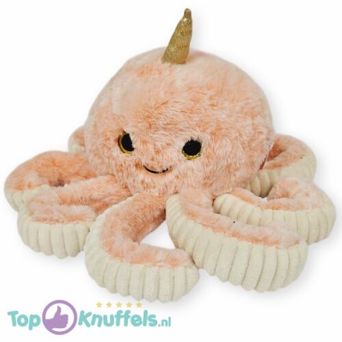 Octopus (Roze) Kawaii Pluche Knuffel 25 cm