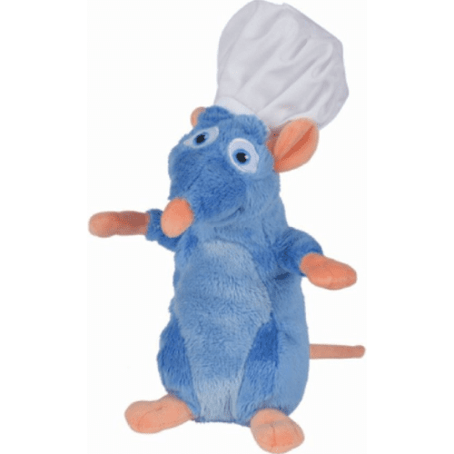 Remy met Koksmuts Ratatouille Disney Pluche Knuffel 25 cm